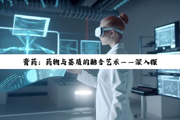 膏药：药物与基质的融合艺术——深入探讨其分类、属性及在医疗领域的独特地位
