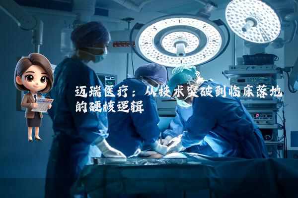 迈瑞医疗:从技术突破到临床落地的硬核逻辑